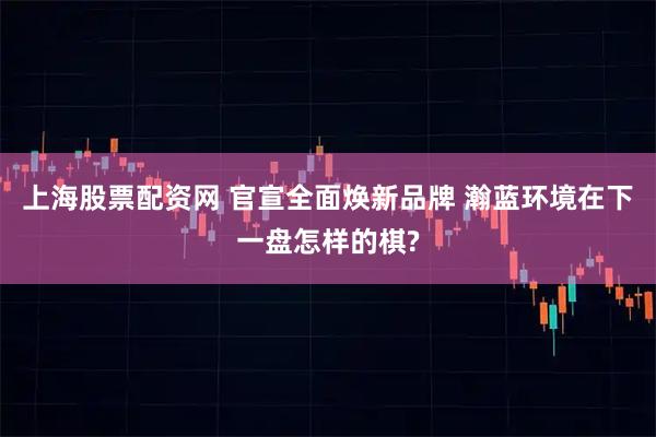 上海股票配资网 官宣全面焕新品牌 瀚蓝环境在下一盘怎样的棋?